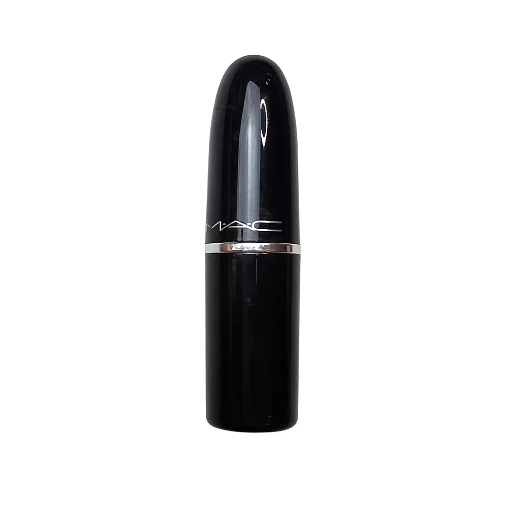 MAC Lustreglass Lipstick 545 Glossed‎ and Found Sheer Shine Red Shimmer W1